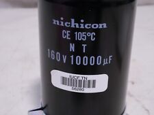Capacitor eletrolítico de alumínio Nichicon 56280 160V, CE 105°C, 10000 μF, usado comprar usado  Enviando para Brazil