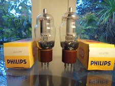 PHILIPS 807 QE06/50 NOS PAR DE NOVO ESTOQUE ANTIGO NOVO NA CAIXA TUBOS DE VÁLVULAS VINTAGE comprar usado  Enviando para Brazil