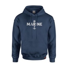 Hoodie gestickt marine gebraucht kaufen  Langerwehe