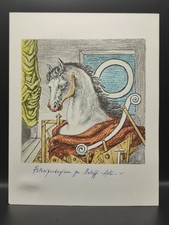 Giorgio chirico litografia usato  Castelnuovo Don Bosco