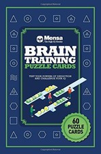 Puzzle cards mensa for sale  ROSSENDALE