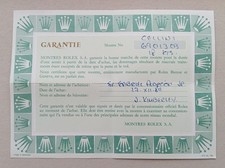 Rolex guarantee warranty usato  Corropoli