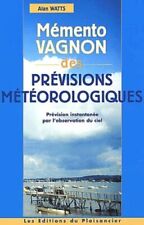 Memento vagnon previsions d'occasion  Expédié en Belgium