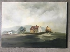 Quadro olio tela usato  Livorno