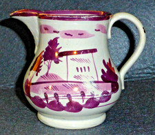 Antique sunderland pink for sale  BODMIN