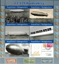 Hindenberg 129 foglio usato  Spedire a Italy