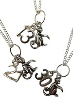 Silver necklace cheeky for sale  SCARBOROUGH