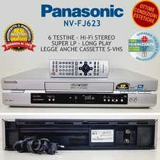 Videoregistratore vhs panasoni usato  Vicenza