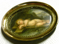 Old miniature painting d'occasion  Expédié en Belgium