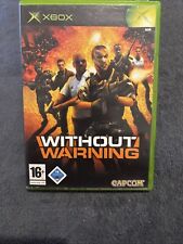 Without Warning complet Avec Notice sur Xbox Classic PAL, usado comprar usado  Enviando para Brazil