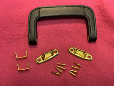 Cabo de estojo de guitarra de couro real NOS para para-lama de estojos de guitarra quadrados ou adequados à forma comprar usado  Enviando para Brazil