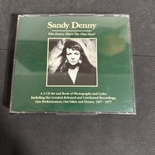Usado, Who Knows Where the Time Goes by Sandy Denny 3 CD Box Set comprar usado Usado, Who Knows Where the Time Goes by Sandy Denny 3 CD Box Set comprar usado  Enviando para Brazil