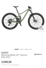 mountainbike scott genius gebraucht kaufen mountainbike scott genius gebraucht kaufen  Gotha
