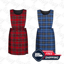 Girls tartan bib for sale  MANCHESTER