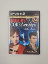 Resident Evil Code Veronica X PS2 PlayStation 2 completo na caixa + demo DMC comprar usado Resident Evil Code Veronica X PS2 PlayStation 2 completo na caixa + demo DMC comprar usado  Enviando para Brazil