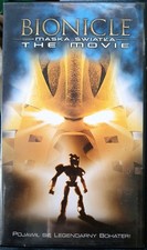 Bionicle: Maska Światła The Movie 2003 VHS Tape. Polish Vers. Lego Mask Of Light na sprzedaż  PL