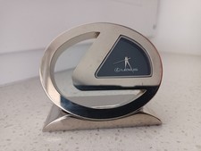 Lexus dealerski zegar biurkowy stal nierdzewna bardzo rzadki Vintage OE, używany na sprzedaż  PL