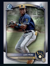 Cartão digital colorido 2025 TOPPS Bowman 1st Chrome Prospects - LUIS PENA (Topps MLB comprar usado  Enviando para Brazil