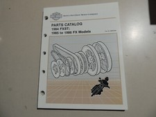 Harley-Davidson Softail FXST 1984 FX FXEF FXWG FXSB 1985-1986 parts catalog comprar usado  Enviando para Brazil