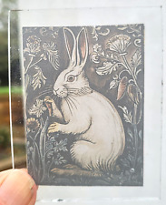 Stained glass hare for sale  BATTLE