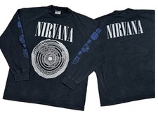 Camiseta Nirvana Vestíbulo Vintage Estilo Anos 90 Extra Grande Manga Longa Ponto Único REIMPRESSÃO comprar usado  Enviando para Brazil