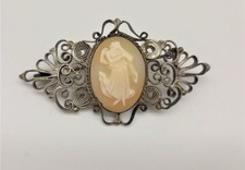Biedermeier brosche muschelkam gebraucht kaufen  Feldkirchen