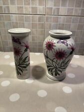 Portmeirion vases treasure for sale  TAUNTON