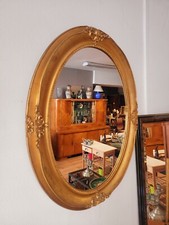 Ancien miroir ovale d'occasion  Carmaux