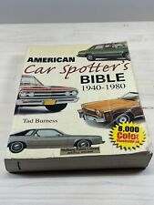 American Car Spotter's Bible 1940-1980, Tad Burness soft cover EX-LIB comprar usado  Enviando para Brazil