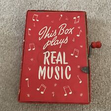 music box hand crank for sale  NORTHWICH