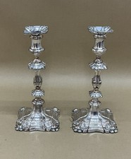 Pair silver plated for sale Pair silver plated for sale  BURFORD