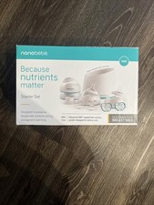 NOVO!Nanobebe Kit inicial de mamadeira para recém-nascido para leite materno azul-petróleo (caixa aberta), usado comprar usado  Enviando para Brazil