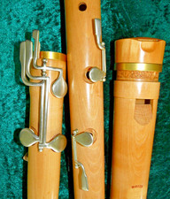 Usado, STARTER-SET! Direkt-Bass-Blockflöte Moeck, 5 Klappen, barocke Griffw., Klang sat comprar usado  Enviando para Brazil