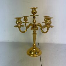 Suporte de mesa vintage cinco velas latão retrô castiçal comprar usado  Enviando para Brazil
