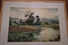 Large original landscape for sale  SOUTHAMPTON