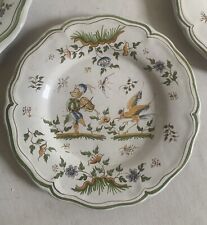 Assiette decor moustiers d'occasion  Roquevaire