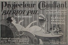 Publicite ancienne projecteur d'occasion  Cires-lès-Mello