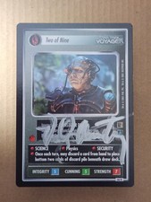 Usado, VAUGHN ARMSTRONG (Two of Nine) signed Star Trek CCG ( STCCG ) Decipher comprar usado  Enviando para Brazil