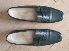 Chaussures mocassins verts d'occasion  Vincennes