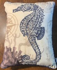 Seahorse pillow thro for sale  Omaha