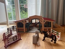 Schleich pferdehof zubehör gebraucht kaufen  München