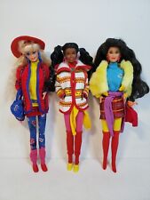 LOTE MUÑECAS UNIDAS COLORES DE BENETTON BARBIE KIRA/MARINA & CHRISTIE 1990 MATTEL segunda mano  Embacar hacia Argentina