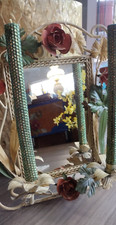 Vintage tole mirror for sale  Melbourne