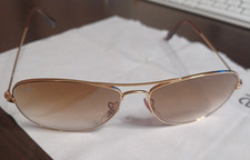 Óculos de sol Ray Ban Cockpit RB3362 001/51 56-14 marrom dourado degradê comprar usado  Enviando para Brazil