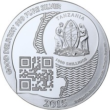 Zanzibar 1000 shillings d'occasion  Lille-