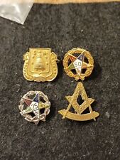 Pin brooch freemasonry d'occasion  Expédié en Belgium
