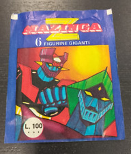 Bustina figurine mazinga usato  Roma