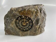 Tischuhr kaminuhr mineralstein gebraucht kaufen  Schermbeck