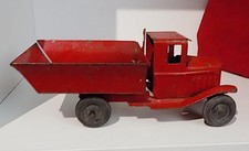 Caminhão basculante vintage de aço prensado push-along, possivelmente brinquedos tri-ang, Inglaterra comprar usado  Enviando para Brazil