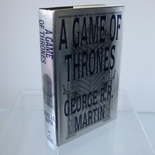 SIGNED A Game Of Thrones George RR Martin 1996 1st1st First Edition HC NICE COPY comprar usado SIGNED A Game Of Thrones George RR Martin 1996 1st1st First Edition HC NICE COPY comprar usado  Enviando para Brazil